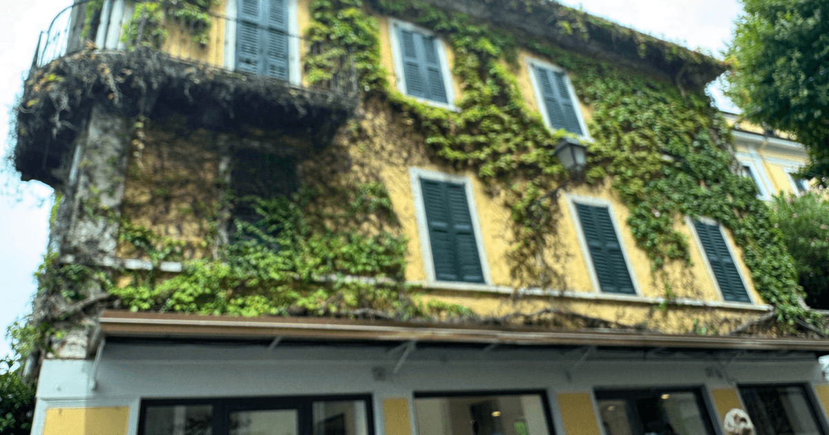Image of a home in a small town in northern Italy