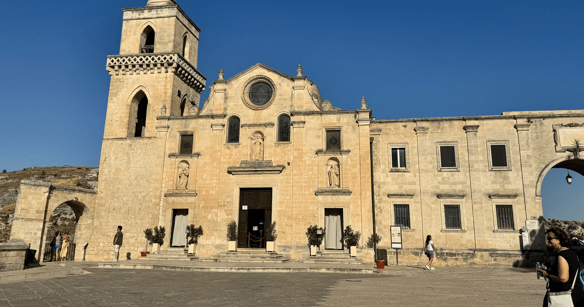 Italian piazza in summer